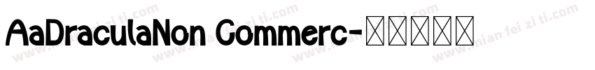 AaDraculaNon Commerc字体转换